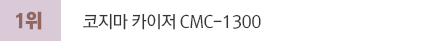 2018년 10월 전국 안마의자 판매순위 분석 국내브랜드 판매1위 코지마카이저 CMC-1300